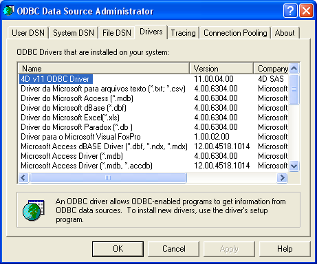 Microsoft odbc driver 17 for sql server ошибка